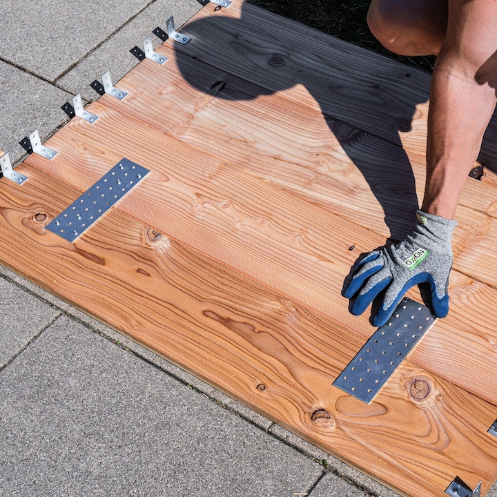 Produktbild Helpmate Lochplatte 40x80, verzinkt, 12 Stück (Lochplatte, 12 Stk.)