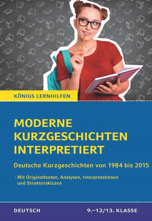 Produktbild Moderne Kurzgeschichten interpretiert (Deutsch, Volker Krischel, 2024)
