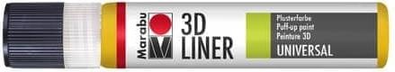 Produktbild Marabu 3D Liner 25ml mittelgelb (Gemischte Farben, 1 x)