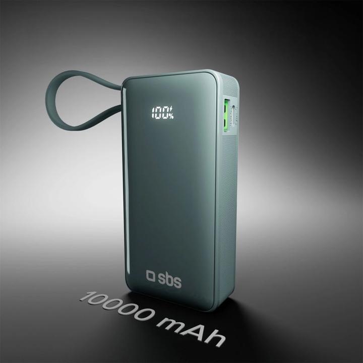 Immagine prodotto SBS TTBB10000LCDTCPD20A (10000 mAh, 20 W, 37 Wh)