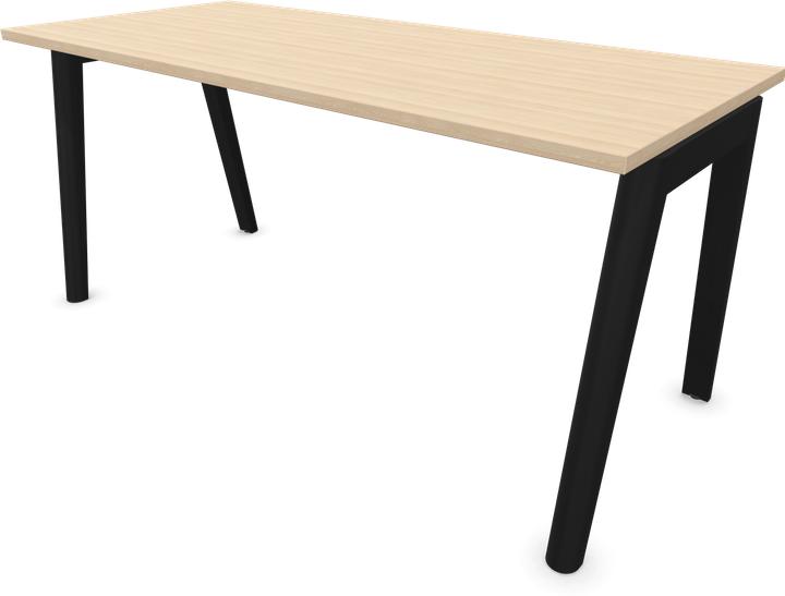 Décor de frêne beige sable avec structure, Frêne teinté noir