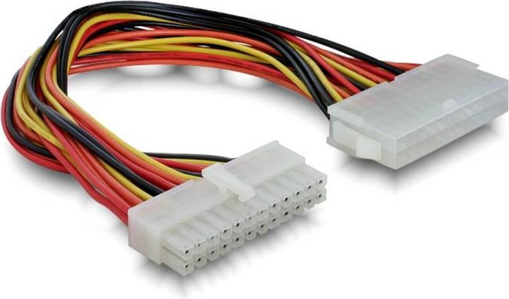 Image du produit Delock Câble d'extension de la carte mère 24 broches (22 cm)