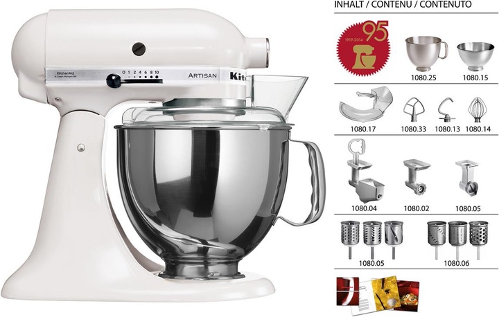 Produktbild KitchenAid Artisan KSM150 Jubiläums-Set