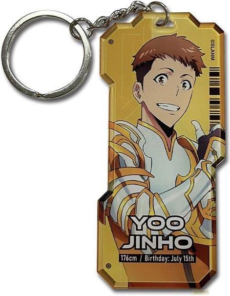 Actual product image GEE Solo Leveling acrylic key ring Yoo Jinho