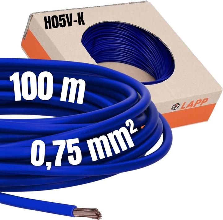 Produktbild Lapp Litze H05V-K 1 x 0.75 mm² Ultr (100 m)