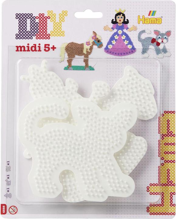 Produktbild Hama Perlen Stiftplatten Katze/Pferd/Prinzessin