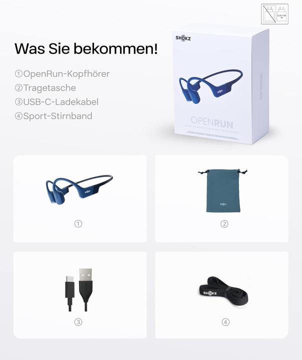 Image du produit Shokz Openrun Sport (8 h, Sans fil)