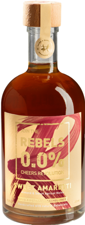 Actual product image REBELS 0.0% Sweet Amaretti - alcohol-free (1 x 50 cl)