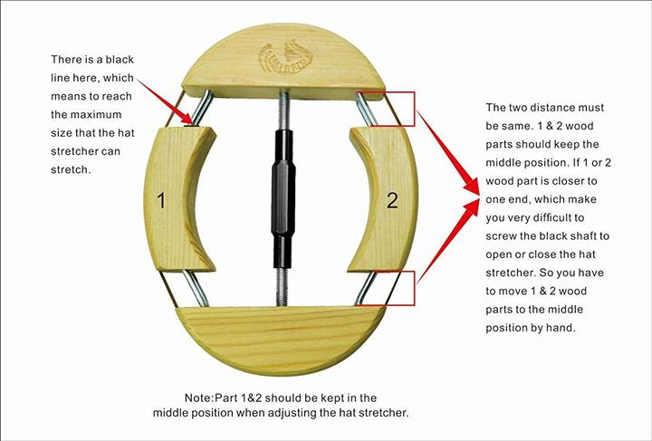 Produktbild Haibeir 4-Wege-Hutspanner