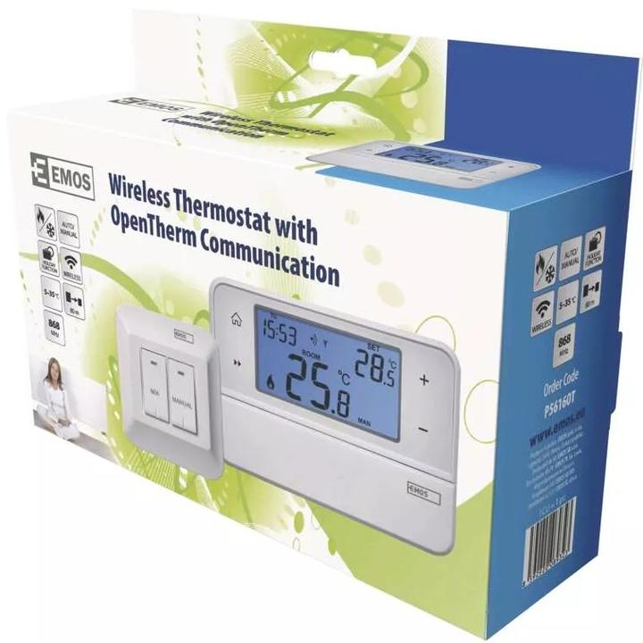 Produktbild Emos OpenTherm Raumthermostat P5616OT, programmierbar, kabellos