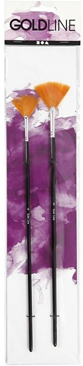 Actual product image Creativ Company Brush set Gold Line 2 pieces (3 mm)