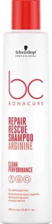 Schwarzkopf Repairing Shampoo Bonacure Repair Rescue Arginina (250 ml) (250 ml, Flüssiges Shampoo)
