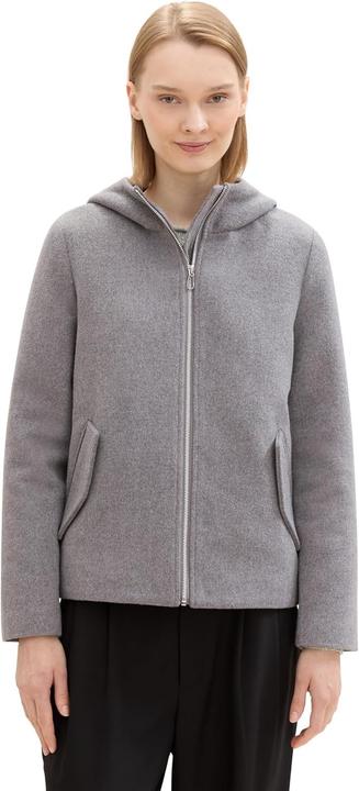 Produktbild Tom Tailor Denim Damesjas, donkergrijs gemêleerd (M)