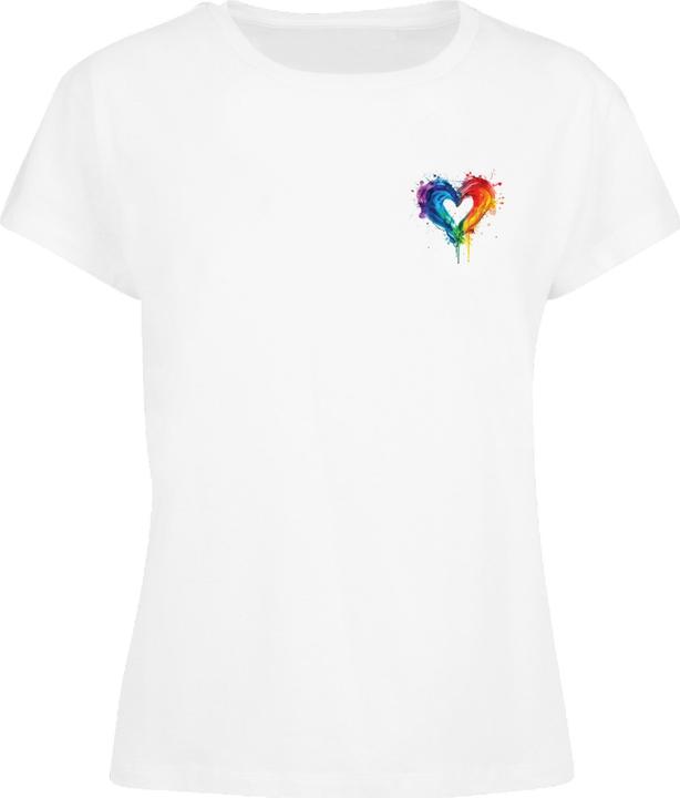 Produktbild Merchcode Ladies Pride Splash Tee - 169797 (XL)