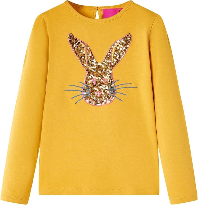 Immagine prodotto VidaXL Camicia da bambino a maniche lunghe ocra 92,Materiale: 95 % cotone. 5 (92)