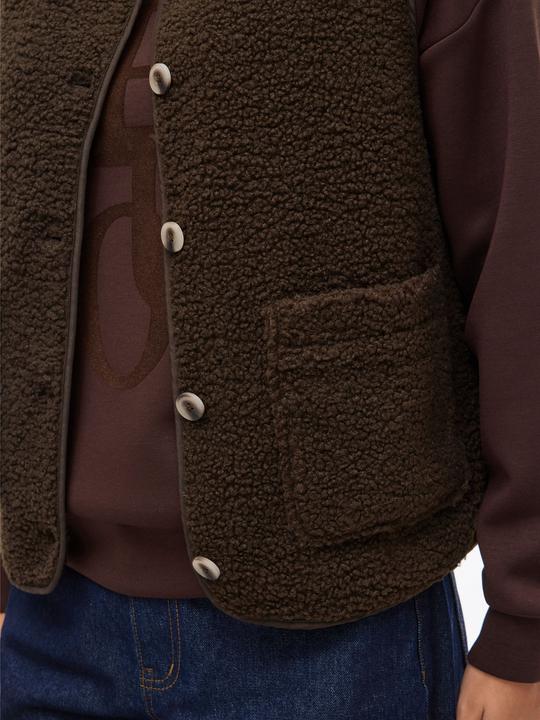 Actual product image Vila VIADA Teddyfleece Weste (40)