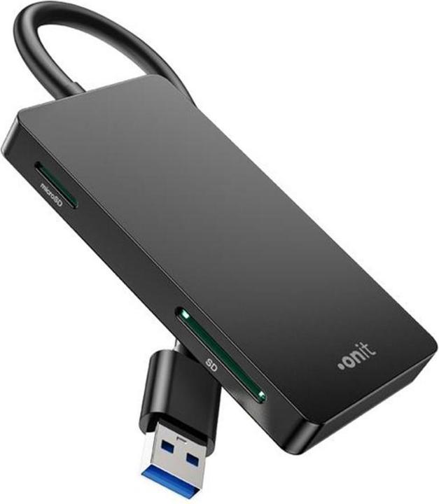 Onit Card Reader Extern USB-A 3-in-1 (USB 3.2)