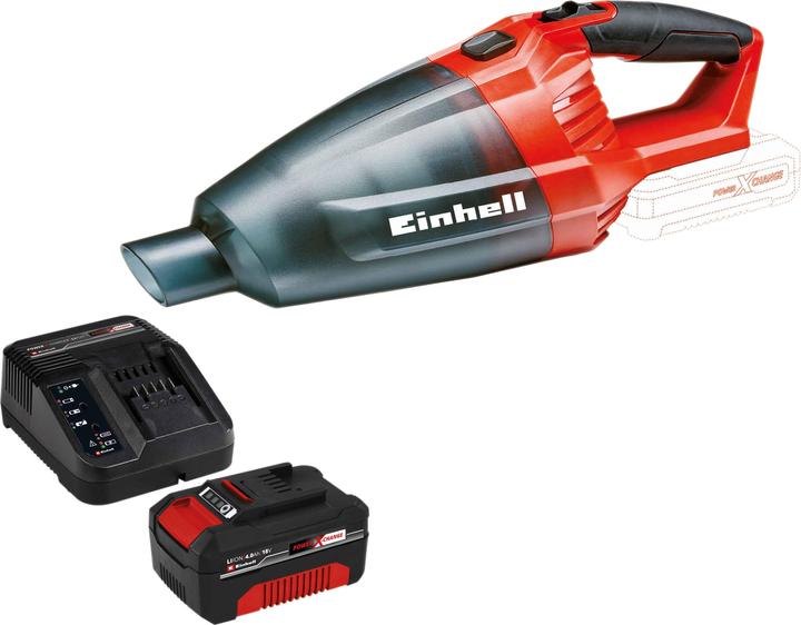 Einhell Cordless hand-held hoover, TE-VC 18 Li Kit (1x 4.0 Ah)