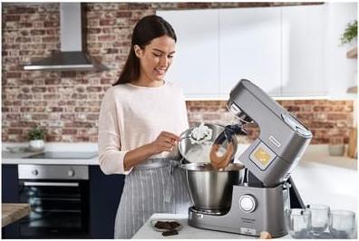 Image du produit Kenwood Robot de cuisine Chef Tit. 1400W 7+5LEdstSch Balance+Timer (1400 W)