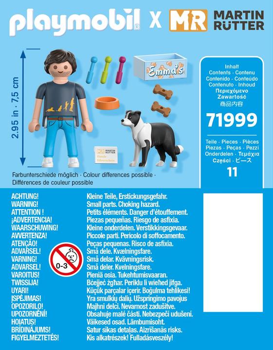 Image du produit Playmobil Hundetrainer Martin (71999)