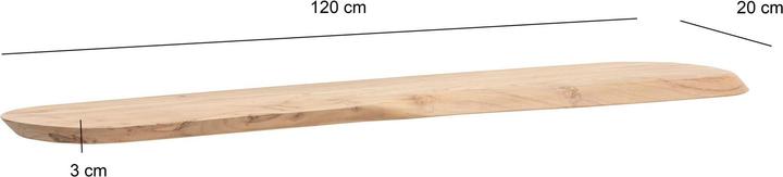 Immagine prodotto Wohnling Akazie (120 x 20 x 3 cm)