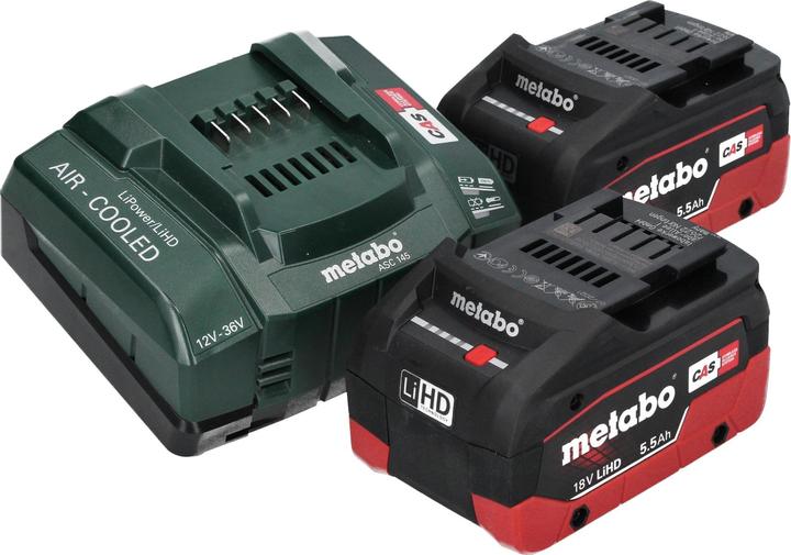 Immagine prodotto Metabo Seghetto alternativo a batteria ST 18 LT 130 BL 18 V 130 mm senza spazzole + 2x batteria LiHD 5,5