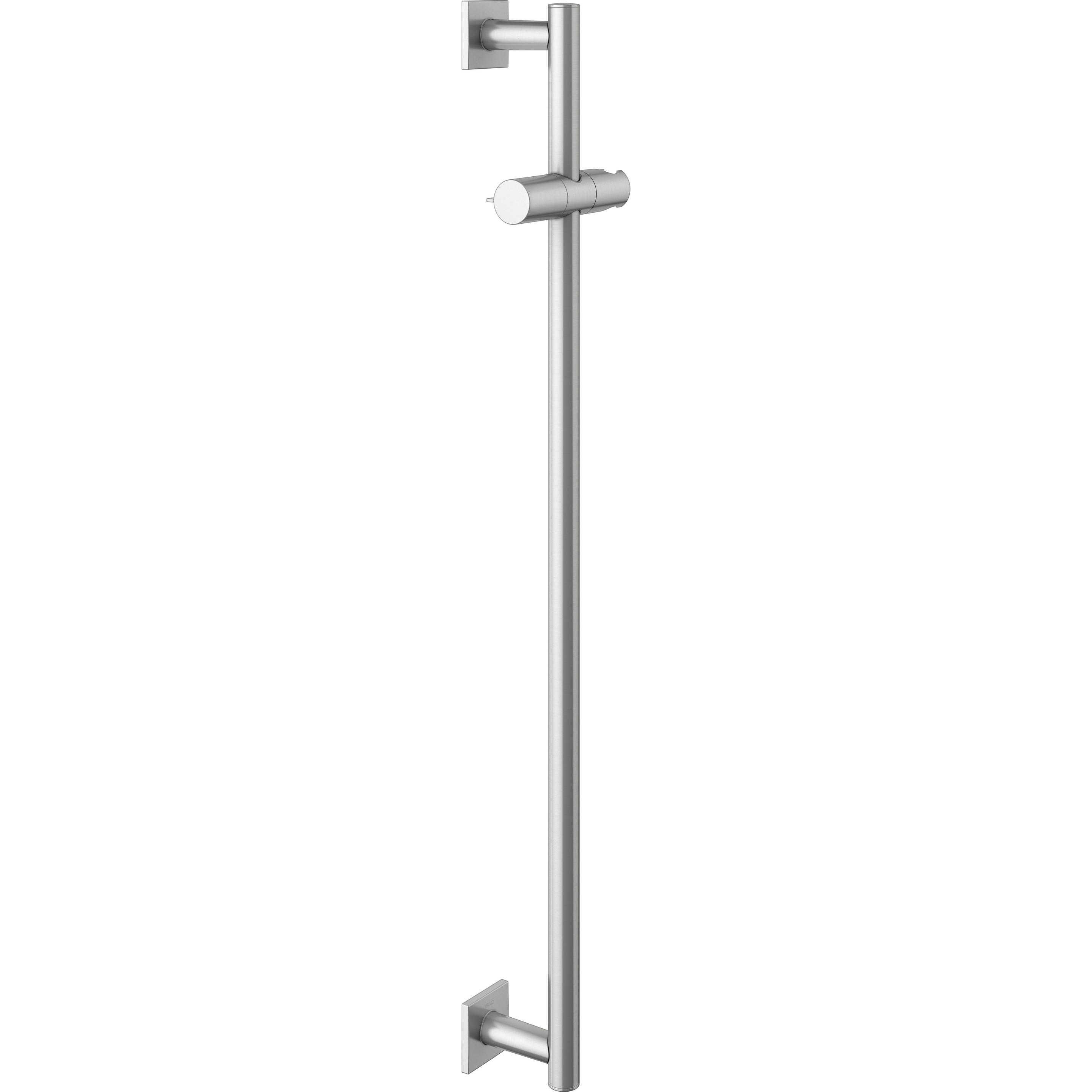Keuco, Duschgleitstange + Brausehalter, IXMO Brausestange, 855 mm, Rosette eckig