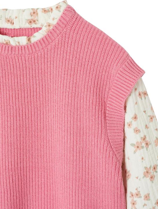 Produktbild Vertbaudet Pullover Mädchen, 2-in-1-Look (146, 152)