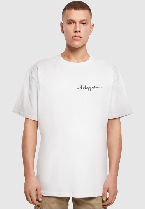 Produktbild Merchcode Be Happy Heavy Oversize Tee - 116685 (M)