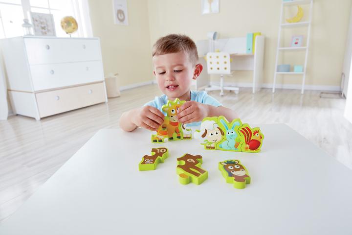 Produktbild Hape Zahlen & Farmtiere (10 Teile)