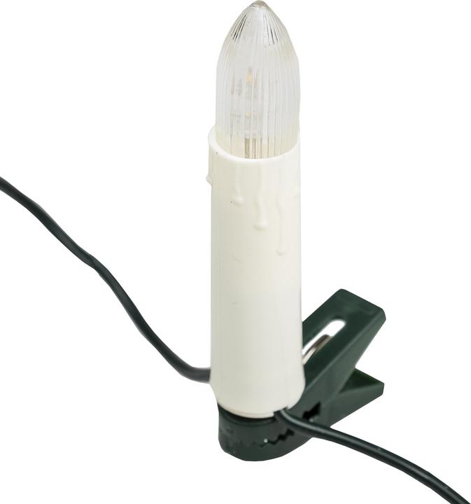 Produktbild Idena Kerzenlichterkette LED 30er warmweiss f.Innen (16 m)