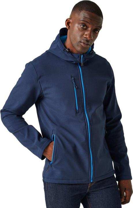 Actual product image Regatta Mens Navigate 2 Layer Soft Shell Jacket (M)