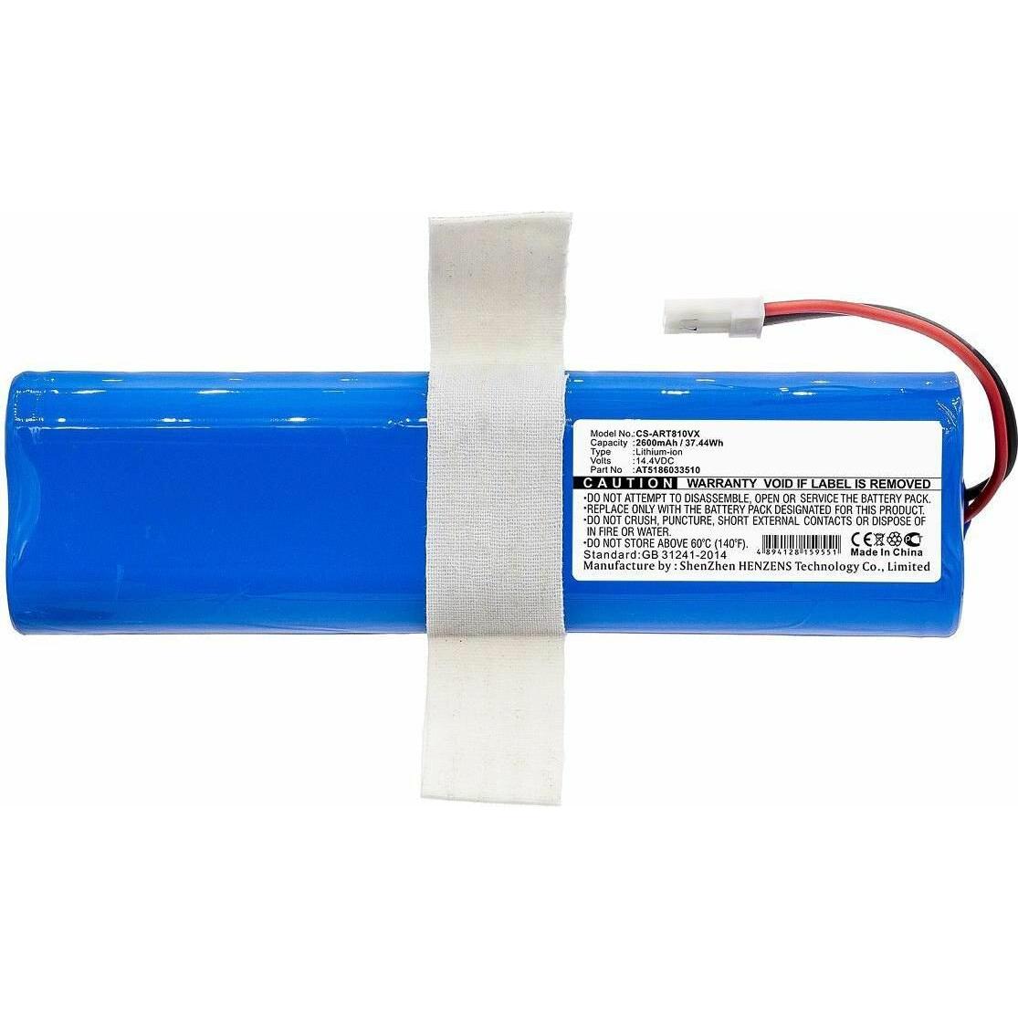 CoreParts Battery for Vacuum, Staubsauger Zubehör, Schwarz