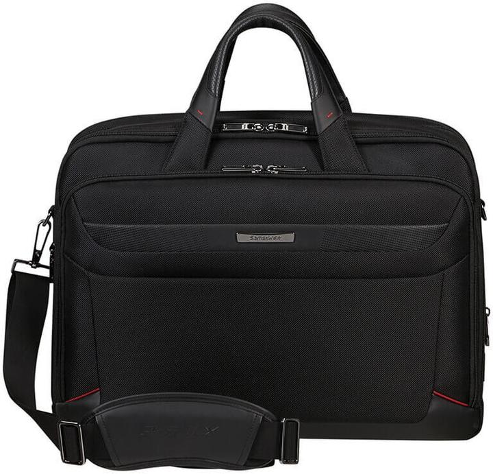 Actual product image Samsonite Pro-DLX6 shoulder bag 17.3 inch, black (17.30", Universal)