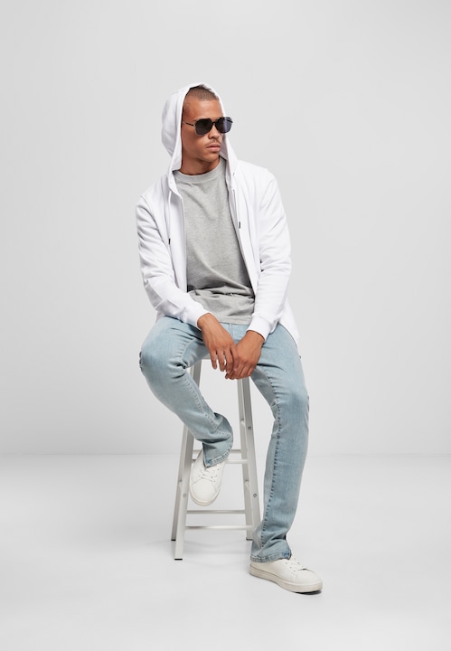 Actual product image Urban Classics Basic Terry Zip Hoody (S)