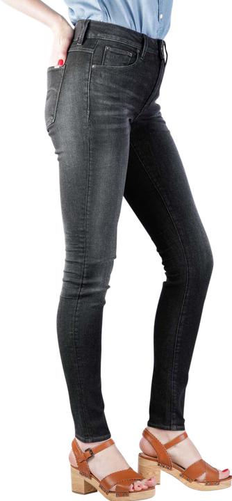 Produktbild G-Star 3301 High Skinny Jeans Superstretch worn in coal (W26/L30)