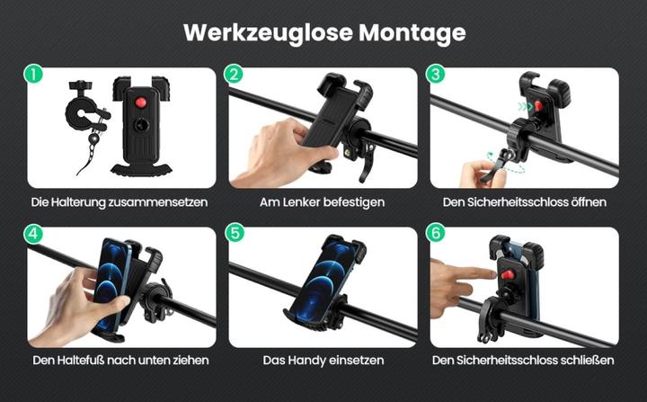 Image du produit Ugreen Support de téléphone pour vélo