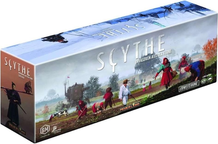 Actual product image Feuerland Scythe: Invaders from afar (German)