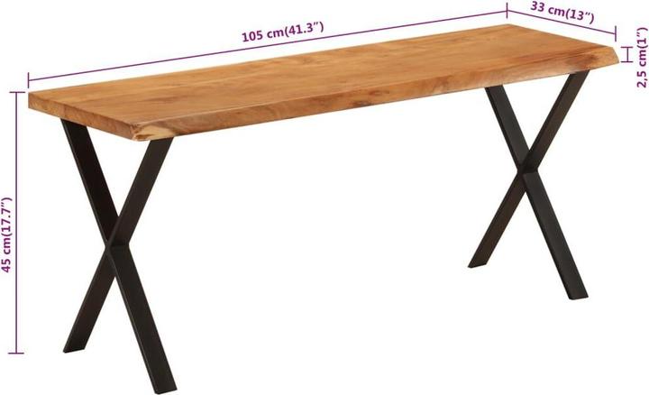 Actual product image vidaXL Zia (105 cm)