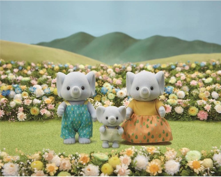 Produktbild Sylvanian Families Elefanten Familie