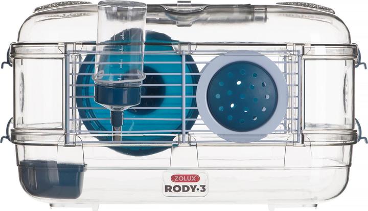 Actual product image Zolux Cage RODY3 MINI, blue (206013)