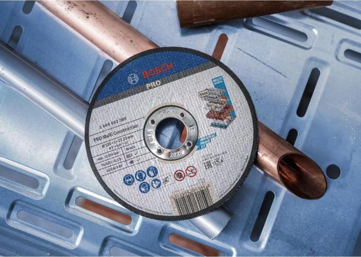 Immagine prodotto Bosch Professional Zubehör PRO Disco da taglio multi materiale, 125 x 1 x 22,23 mm