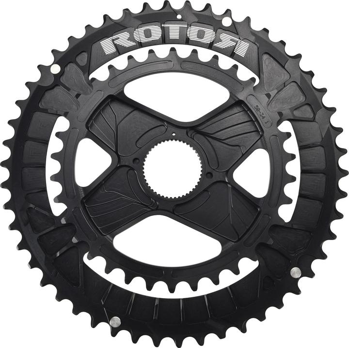 Produktbild Rotor Bike Components Aldhu Direct-Mount Doppel-Kettenblatt rund (50)