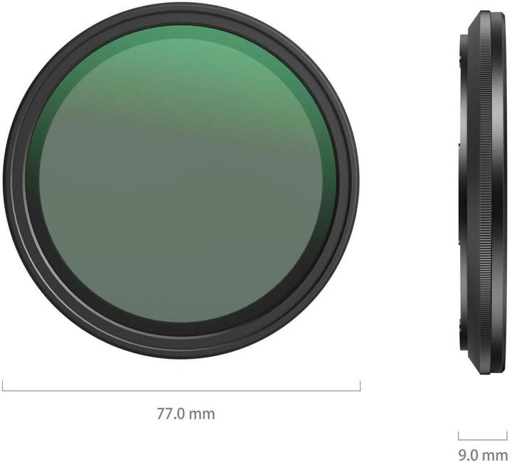 Actual product image SmallRig Clip-on VND filter ND2-ND32 (1-5 stop) 67mm