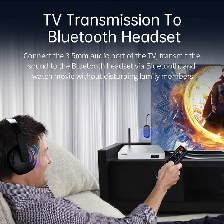 Produktbild Novidarte Premium Flugzeug Bluetooth 5.3 Adapter (Sender)