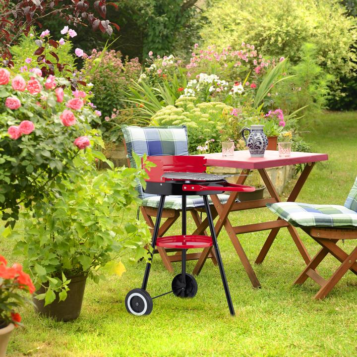 Produktbild Relaxdays Holzkohlegrill (40 cm)
