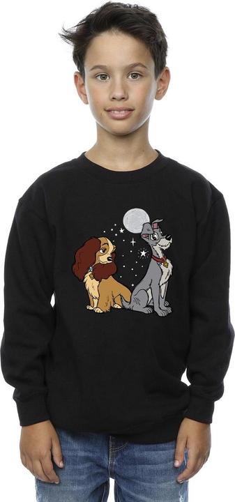 Produktbild Disney Lady And The Tramp Moon Sweatshirt Jungen (128)