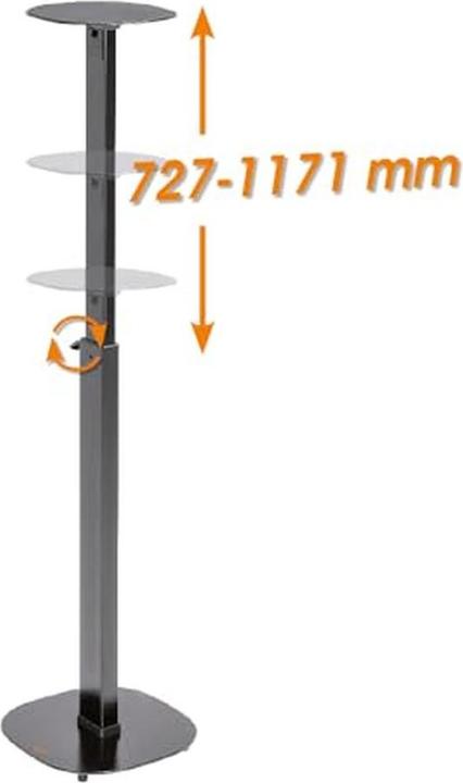 Produktbild myWall HS 23 L (1 Paar, Ständer, Höhenverstellbar)