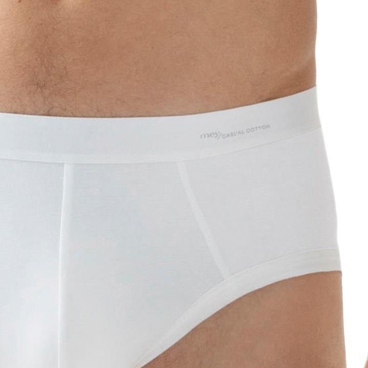 Immagine prodotto Mey Confezione da 3 slip casual in cotone con fascia in vita intrecciata - mutande (XXL, confezione da 3)