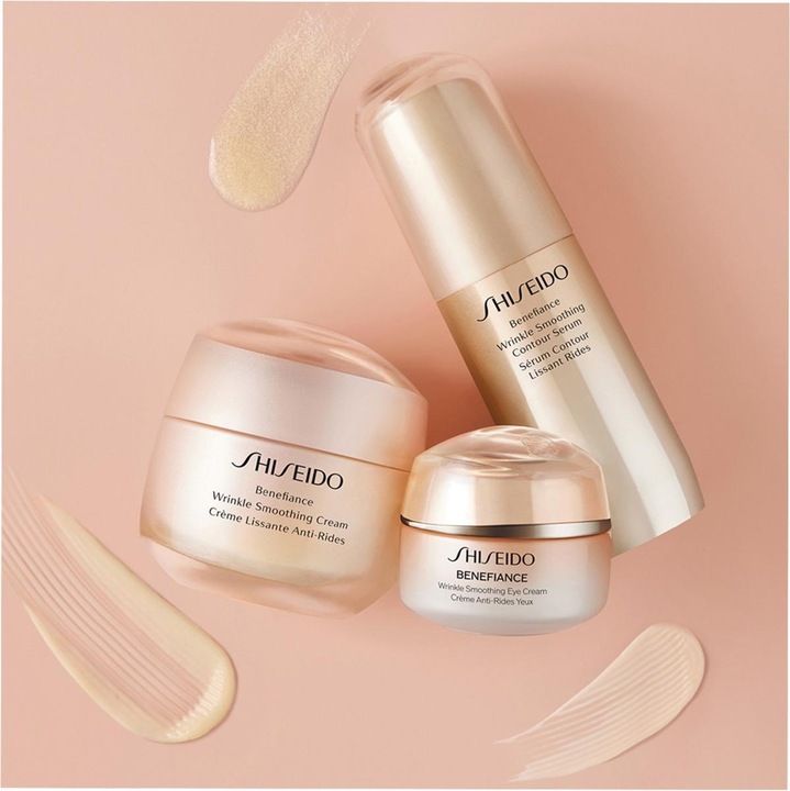 Image du produit Shiseido Benefiance Wrinkle Smoothing Eye Crème (re) 15 ml (Crème, 15 ml, Jour + nuit)